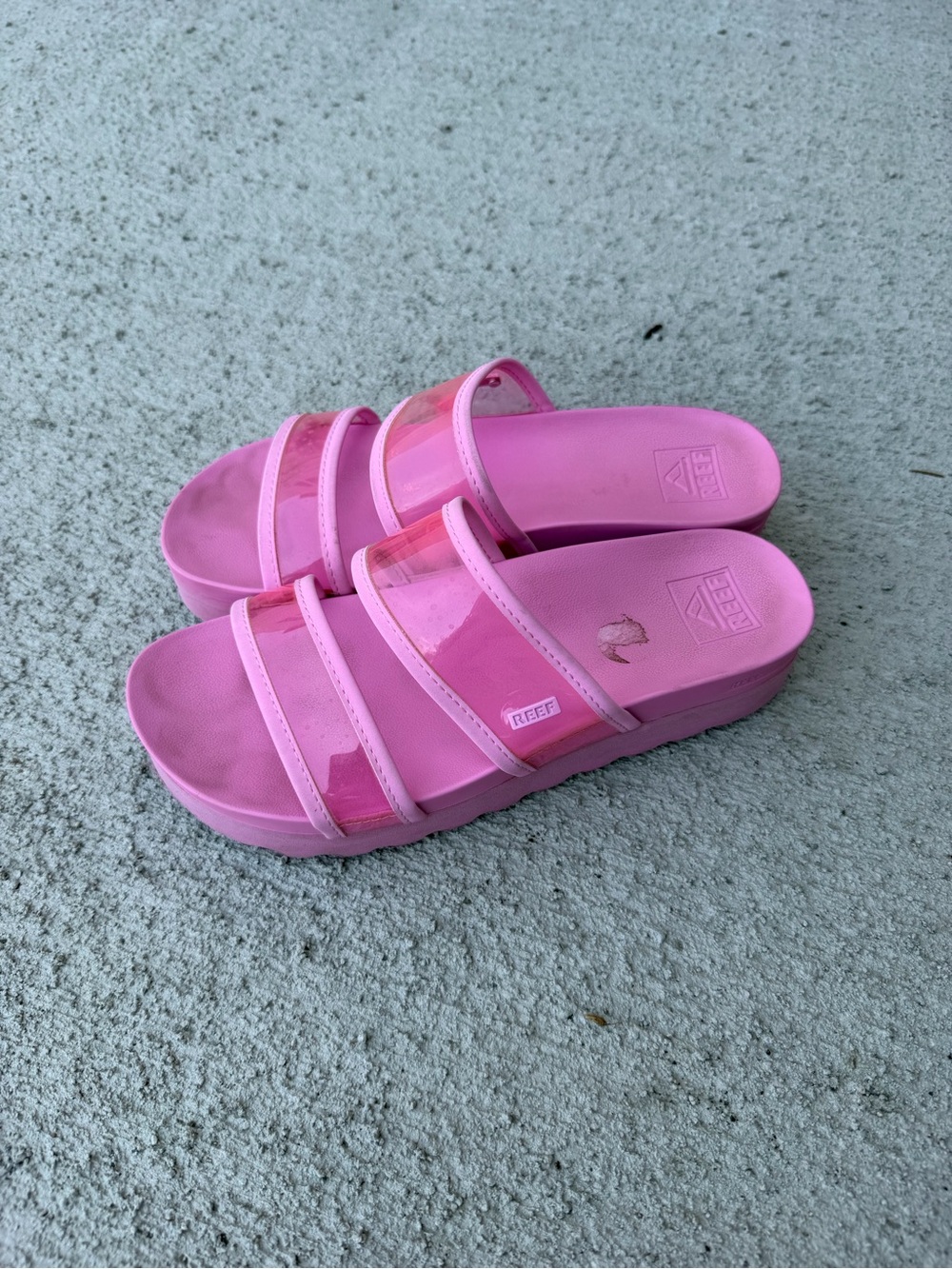 Reef Vista Hi-Energy Platform Slide Sandals